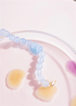 Candy Coral Lagoon M bracelet Light Blue Gilded House Of Vincent 